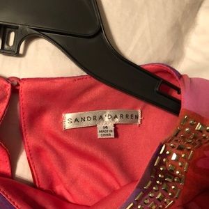 NWT Sandra Darren multicolored dress